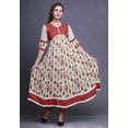 thumbnail image 2 of Bimba Long Anarkali Dresses Casual Ethnic Kurti Indian Kurtis For Women, 2 of 5