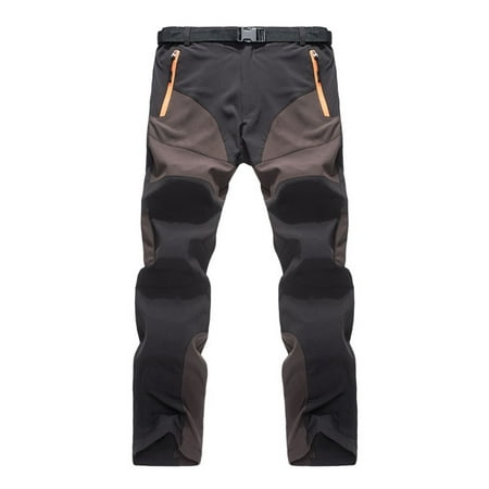 DYMADE Men's Outdoor Quick Dry Trousers Hiking Joggers Windproof