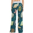 thumbnail image 4 of FREEAMG Women Pajama Pants Lounge Pants Long Stretch Comfy Sleepwear Sea Shell, 4 of 7