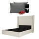 thumbnail image 1 of Box Base cama Matrimonial + Cabecera Planx Beige claro + Almohada 2Pack + Frazada, 1 of 7