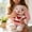 D, variant on Easter Bunny Plush, Multicolor Stuffed Bunny Doll, Fluffy Bunny for Easter Basket Stuffer, Spring Home Decor Accent, Desk Companion