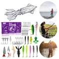 thumbnail image 4 of Juego Señuelos Pesca Cebo Blando Y Duro para Lubina Accesorios Manivela, 4 of 9