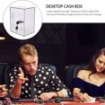 thumbnail image 2 of Shisuyan Acrylic Donation Box with Lock Ballot Box Clear Suggestion Box Ticket Box, 2 of 8