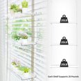 Window Plant Shelves, Hanging Window Shelves For Indoor Plants, Acrylic