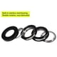 thumbnail image 3 of Naiovety Auriculares plegables para bicicleta, juego de cuencos de rodamiento sellado para bicicleta, piezas plegables para bicicleta, auriculares para Ciclismo Vistoso Naiovety OD010479-02, 3 of 6