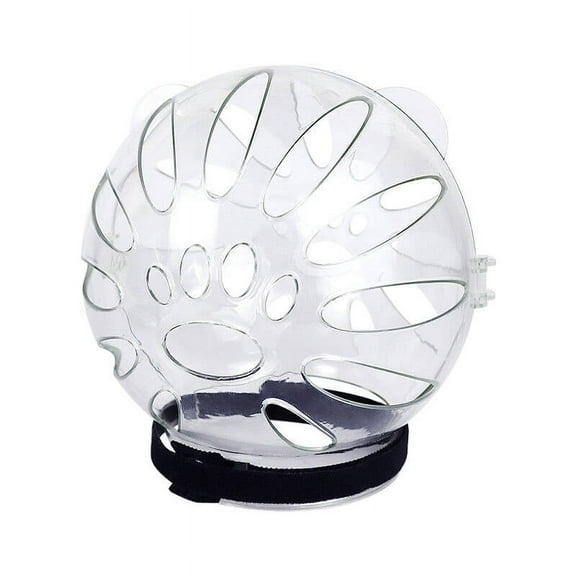 GASTROPOD Cat Muzzle,Breathable Cat Helmet,Anti-Bite Cat Breathable Hood for Stress Relief,Stylish Cat Astronaut Helmet,Flexible Ludlz Cat Recovery Collar