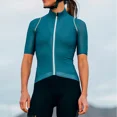 thumbnail image 3 of Cafe Du Cycliste - Maillot de ciclismo de verano, transpirable, de manga corta, para mujer, para ciclismo de montaña o de carretera, 3 of 5
