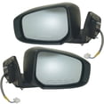 thumbnail image 2 of New Left Driver & Right Passenger Side Door Mirror Compatible with 2015 Mitsubishi Lancer Power Manual Folding 7632C352XA 7632C364 7632C351XA 7632C363 ES GT SE SEL Sedan, 2 of 4