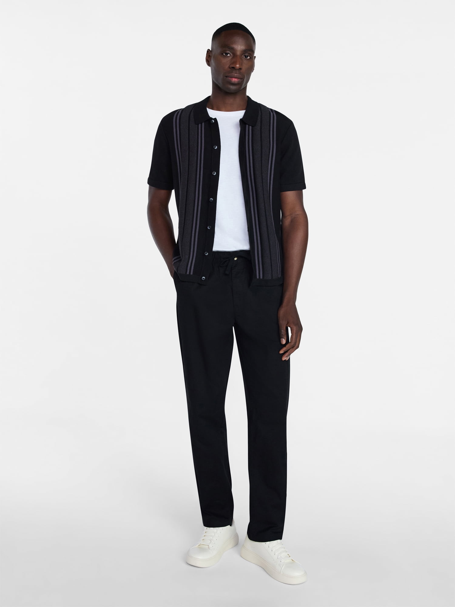 George Men's & Big Men's Modern Fit Weekend Pull On Chino Pants, Sizes S-3XL
