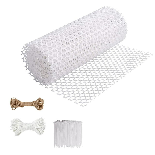 koolsoo Mesh Pole Accessories with Ties Monstera Supports for Climbing Plant Holder