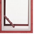 thumbnail image 5 of vidaXL Chicken Cage Red 170x81x110 cm Solid Pine & Fir Wood, 5 of 5