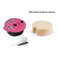 thumbnail image 1 of Capsule de Café Réutilisable pour Dosettes Tasses & Couvercle en Slicon pour Bosch pour Machine Tassimo, 1 of 4