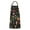 Colorful Mushroom Forest, variant on Colorful Mushroom Leaf White Pattern Apron-Garden Aprons for Women with Pockets-Cotton Linen Waterproof Kitchen Cooking Gardening Aprons Adjustable for Kitchen,Cooking,BBQ and Salon 33x27 Inch