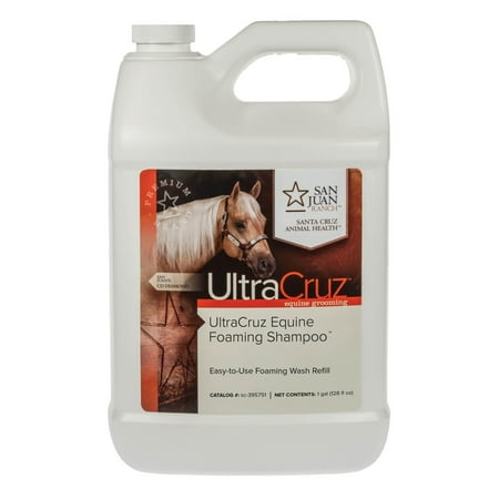UltraCruz® Equine Foaming Shampoo, 1 gallon refill