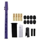 thumbnail image 4 of Saxofón de bolsillo con boquilla, funda de transporte, gran sonido, mini saxofón, Violeta Azul, 4 of 9