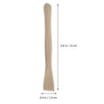 thumbnail image 3 of KAKOWELY 5Pcs Plastic Sculpting Modeling Trimming Tool Ceramics Carving Tools Clay Pottery Tool Kit,6.1"X0.39"X0.39", 3 of 4