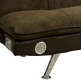 thumbnail image 4 of Benzara Gallagher Contemporary Sofa Futon With Audio Speaker, Dark Brown, 4 of 5