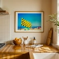 thumbnail image 3 of Blurred Beach Vibes - San Diego California Photography Oak Framed Wall Art Print 16 x 24 inches, 3 of 6