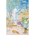 thumbnail image 3 of Nils Dardel 17x24 Black Modern Framed Museum Art Print Titled - The Broken Statue II (1917), 3 of 5