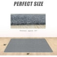 thumbnail image 4 of Debonair Chair Mat for Hardwood Floor,48" x 36"Office Chair Mats,Floor Protector For Desk Chair,Light Grey, 4 of 6