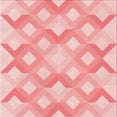 thumbnail image 1 of Ahgly Company Machine Washable Indoor Square Transitional Red Area Rugs, 7' Square, 1 of 7