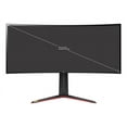 thumbnail image 2 of LG 34" 144 Hz (OC 180 Hz) Nano IPS UWQHD Nano IPS Gaming Monitor NVIDIA G-SYNC ULTIMATE 3440 x 1440 (2K) DCI-P3 98% (CIE1976) HDMI, DisplayPort, USB UltraGear 34GP950G-B, 2 of 14