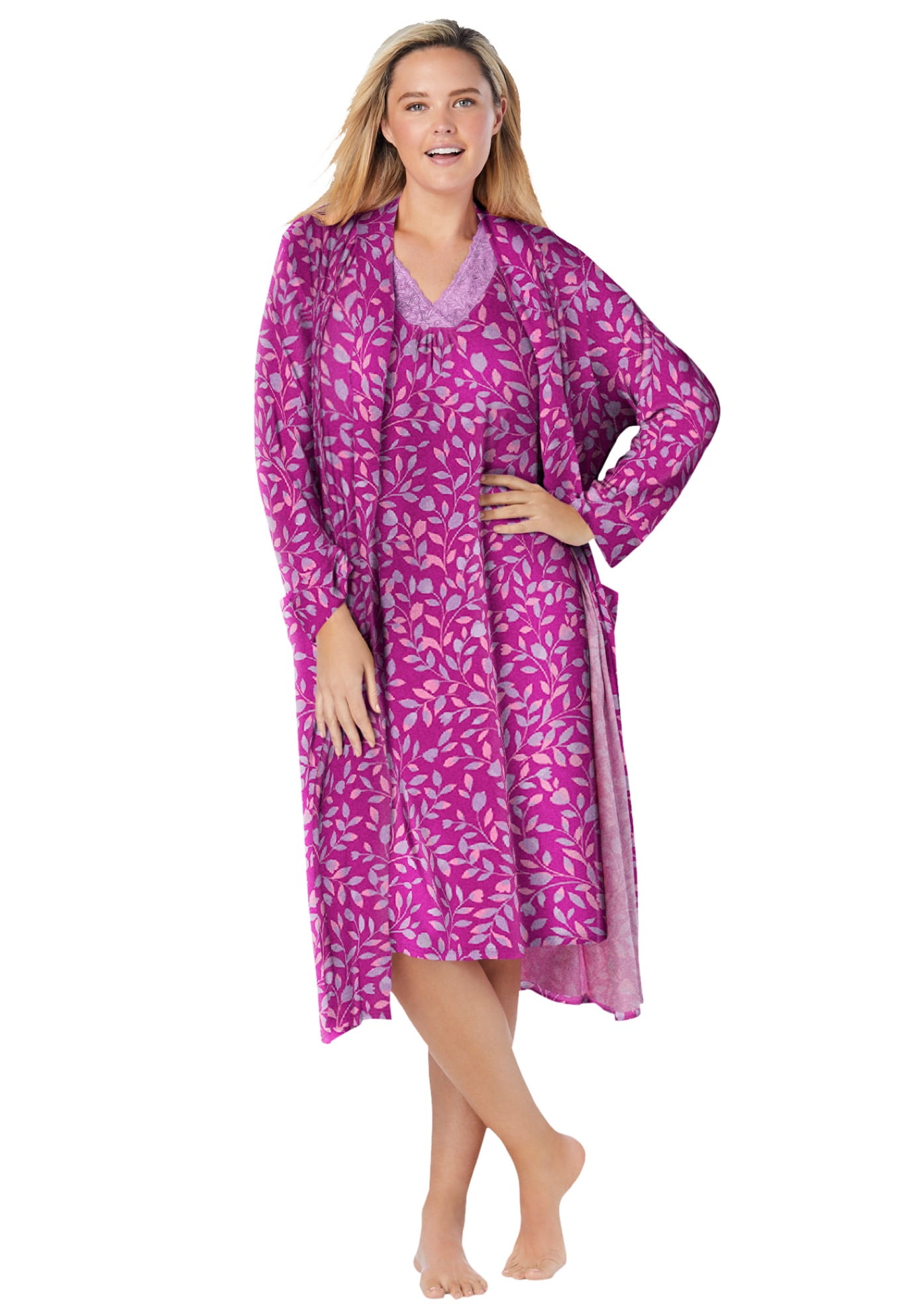 walmart gown and robe sets