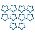 thumbnail image 3 of Mosquetón Zulema con forma de estrella de cinco puntas Clip para Llavero acampar y viajar azul claro, 3 of 7