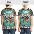 thumbnail image 3 of Cuphead Youth Unisex T-Shirt Crewneck Short Sleeve Double-Sided Print Tee Shirts Top For Boys Girls Kid Teen X-Small, 3 of 6