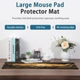thumbnail image 3 of Gaming Mouse Pad,Black and Gold Mountains Landscape Extended Mouse Pad Gaming Large, 31.5"x11.8" Line Art Desk Mat with Non-Slip Base and Stitched Edge,Computer Keyboard Mouse Mat for Home Office Work, 3 of 7