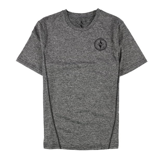 Skechers Hombres Heathered Logo Camiseta básica carbón S