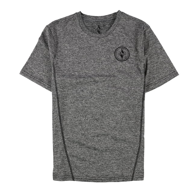 Skechers Hombres Heathered Logo Camiseta básica carbón S