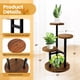 thumbnail image 3 of Geebobo Soporte para Plantas De 3 Niveles Soportes para Plantas De Madera Y Metal para Interiores para Plantas De Interior Soporte para Plantas De Flores En Niveles De Múltiples Esquinas para Sala De, 3 of 7