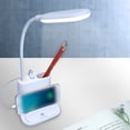thumbnail image 4 of Lámpara De Escritorio Led Portátil Multifuncional Lámpara De Escritorio Con Control Táctil Lámpara De Portalápices Manguera Universal Lámpara De Mesita De Noche Con Carga Usb Práctica Para El Hogar Speravity HA026931-01, 4 of 6