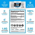 thumbnail image 5 of Honey Badger Pre Workout Powder, Keto Vegan Preworkout for Men & Women with Vitamin C for Immune Support, Beta Alanine & Caffeine, Sugar Free Natural Energy Supplement, Blue Raspberry, 30 Servings, 5 of 6