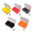 thumbnail image 4 of BrowQuartz Fishing Tool Storage Box Dual Side Solid Color Multi Compartment Replacing Portable Bait Fish Tools Case Accessories Grey, 4 of 6