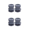 thumbnail image 3 of Maytalsory Shock Absorbing Anti Vibration Pads Lifting Foot Base for Home Kitchen Washroom Accessory Gray Type A 2Set, 3 of 6