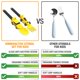 thumbnail image 2 of Juego de utensilios Dinneractive para niños, tenedor y cuchara amarillos con temática de coches de carreras para niños pequeños y pequeños, juego de 2 piezas, 2 of 6