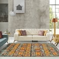 thumbnail image 1 of Zebrina Rug - Decora 10mm (5'X8') - Aqua, 1 of 9