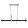 thumbnail image 5 of Livex Lighting - Denmark - 6 Light Chandelier in Mid Century Modern Style - 7.25, 5 of 12