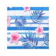 thumbnail image 6 of Girls Dress Blue Floral Striped Summer Sundress Sleeveless Casual 7-8 Years, 6 of 7