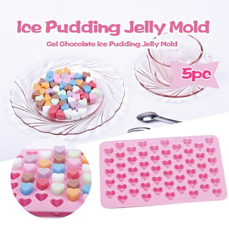 

〖TOTO〗Cake Mould 3D 5Pc Silicone Chocolate Cake Mould Heart-Shaped Soap Ice Cookie Kitchen，Dining & Bar