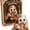 Ghost Candle Night, variant on Little Ghost’s Cozy Halloween DIY Patchwork Kit, Retro Cute Ghost Patchwork Sewing Craft Kit with Pre-Cut Fabric Stuffing & Accessories Gift for Adults & Craft Lovers (Ghost Pumpkin Patch)
