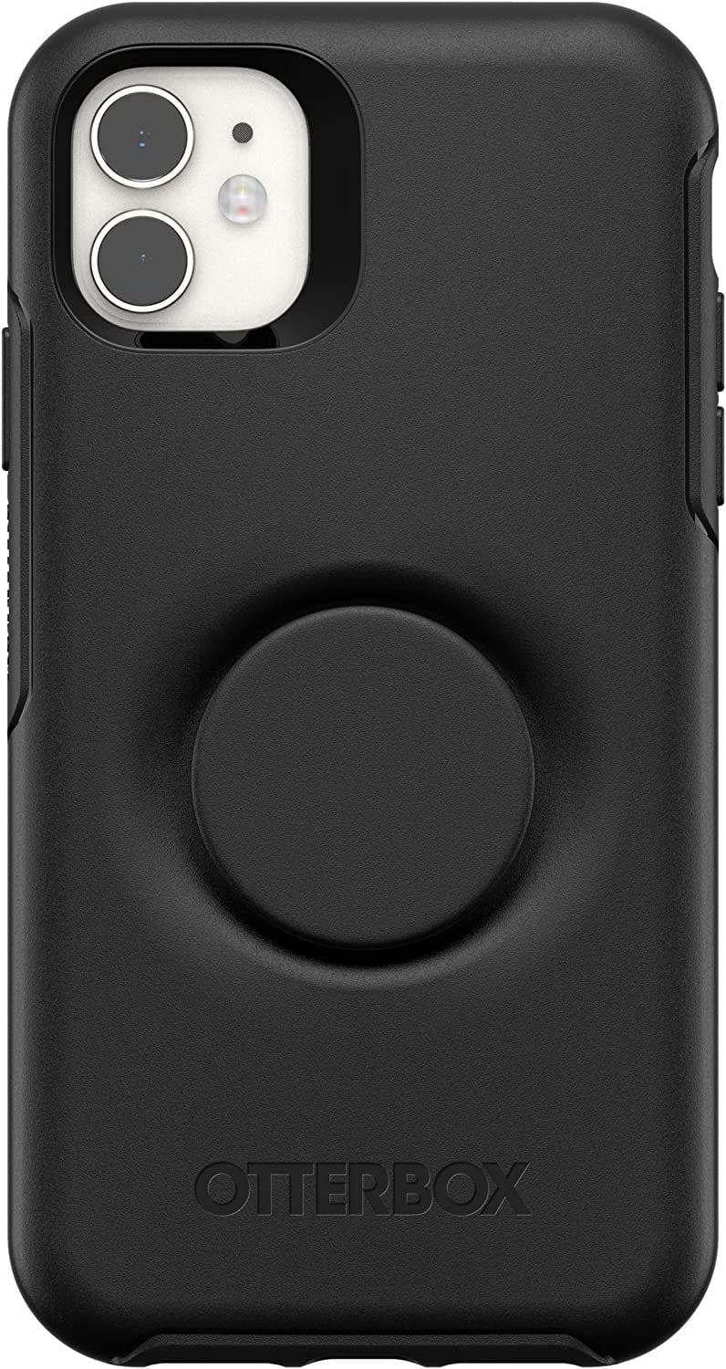 OtterBox + Pop Symmetry Series Slim Case for iPhone 11, iPhone XR ONLY Retail Packaging - Black