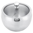 thumbnail image 1 of Kitchen 304 Stainless Steel Seasoning Bottle Container Sugar Salt Pot with Visible Cover, 1 of 8