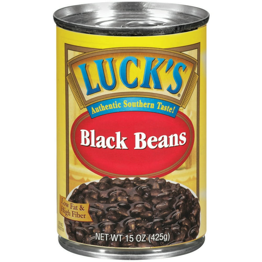 Luck's Black Beans 15 OZ (3 Cans)