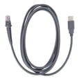 thumbnail image 3 of 1 X USB A male to RJ45 Cable 7ft 2M Barcode Scanner LS4278 LS2208 2208AP,1 * bar code scanner serial cable,gray, 3 of 8