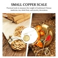 thumbnail image 2 of Miangastore Traditional Chinese Medicine Scale Small Copper Scale Accurate Gram Scale, 2 of 8