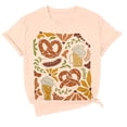 thumbnail image 3 of T-shirts Tendance pour Femmes pour Fête Décontractée et Usage Quotidien Festival de la Bière Graphique Manches Courtes, 3 of 3
