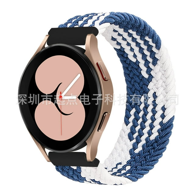 DEELLEEO For galaxy watch4 /classic Watch Strap Single Lap Nylon Woven Strap